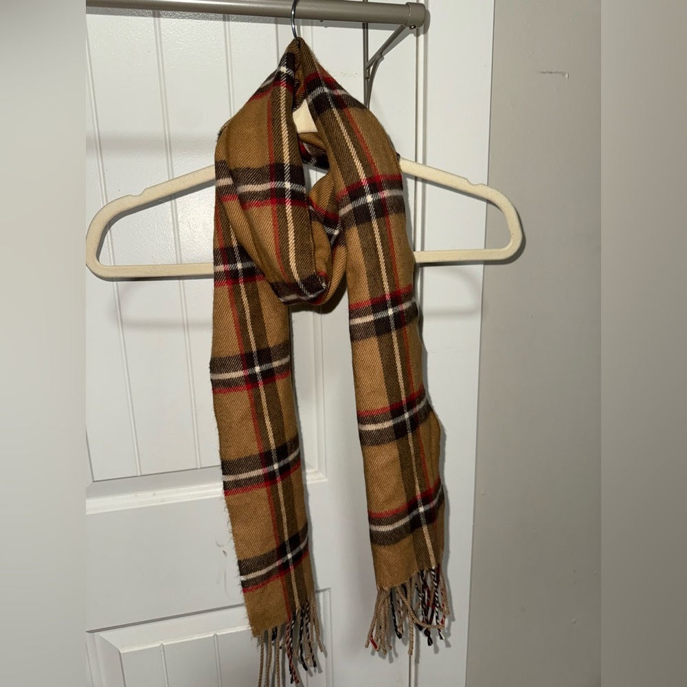 Cashmere Plaid Scarff